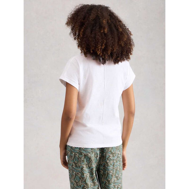 White Stuff Nelly Embroidered Tee image number 1